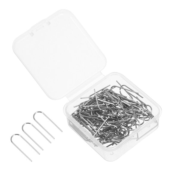 SEWCHICS 60pcs High Temperature Wire Hooks for Jewelry Making Crafts and Projects Tone