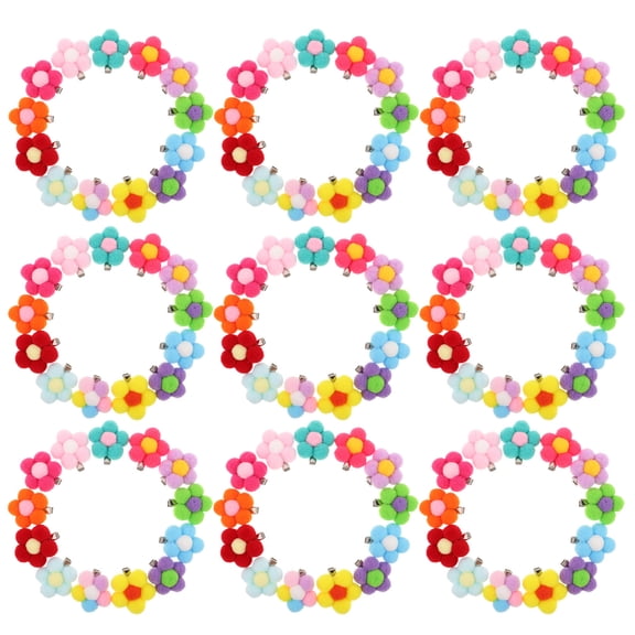 SEWCHICS 65-Piece Assorted Colorful Pet Hair Clips Lightweight and Cute Hair Accessories for Dogs and Cats