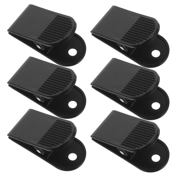 SEWCHICS 6Pcs Treadmill Safety Switch Clips Emergency Stop Key Replacement for Universal Treadmill Use Black