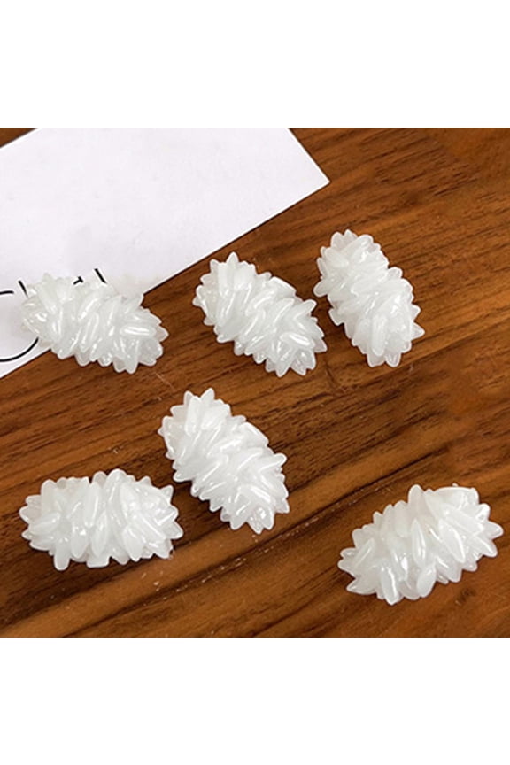 6Pcs Brooch Pins for Hats Creative Design Acrylic Versatile Use for Men Everyday Outfits