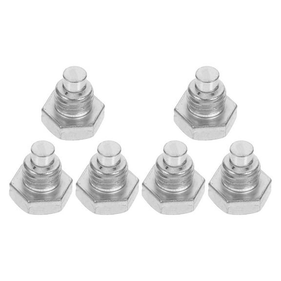 SEWCHICS 6-Piece Replacement Floor Jack Screws Set, Metal Parts for Automotive and Heavy Equipment Repair