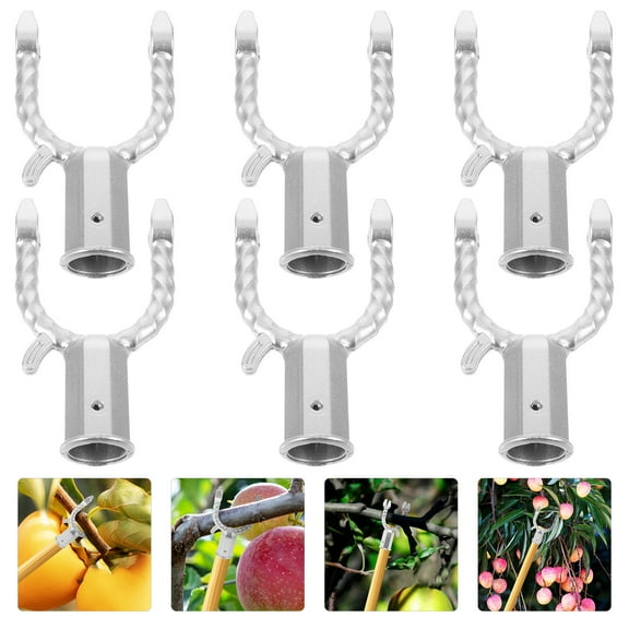 SEWCHICS 6Pcs Tree Support Holder Baked Enamel Coating for Fruit Trees 3.93X2.28X0.98in