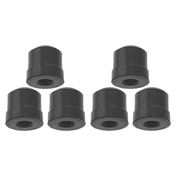 SEWCHICS 6Pcs Trombone Slide Rubber End Protectors Bumper Tips Easy to Install Rubber Accessories