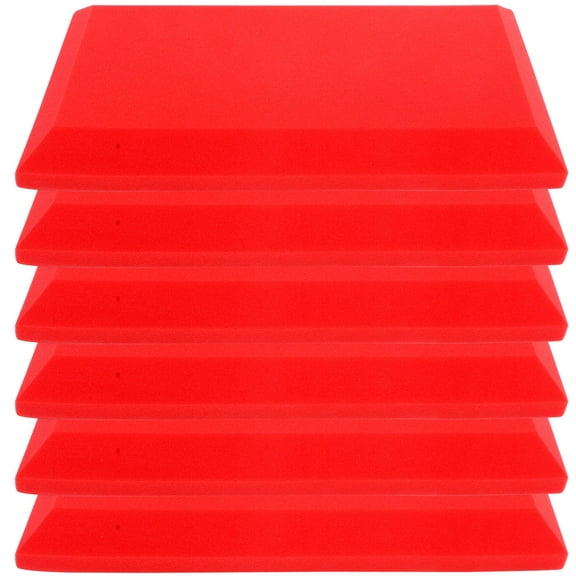 SEWCHICS 6-Pack Absorbing Panels Polyurethane Acoustic Foam for Indoor Soundproofing and Reverberation Control