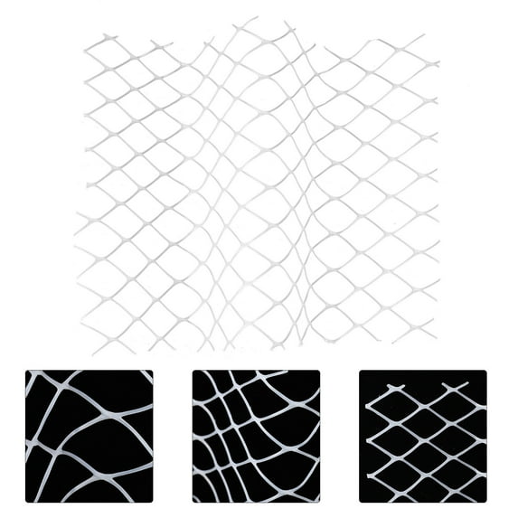 SEWCHICS 6pcs Sericulture Net Mesh Fabric Useful Growing Nets Large Small Netting Silk Plastic