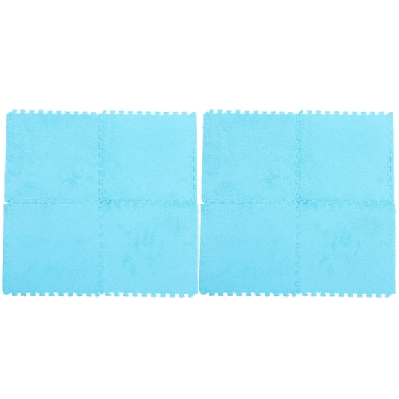 SEWCHICS Sky EVA Pet Sleeping Cushion, Soft Warm Hamster Guinea Pig Cage Liner, Reusable 8 Pieces Bedding Pads