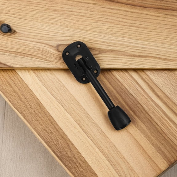 SEWCHICS Heavy Duty Black Metal Folding Desk Legs, Space-Saving Furniture Legs for Small Spaces and Projects