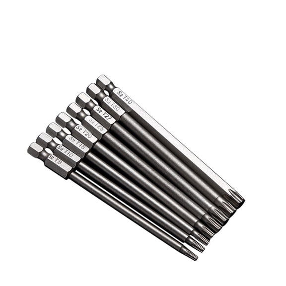 SEWCHICS 8-Piece Security Bit Set with Magnetic Tips Compatible with Manual and Electric Screwdrivers