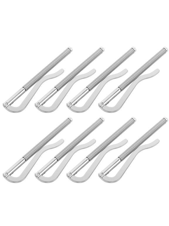 Spring Metal Money Clip in Plated Silver - Effortless Wallet Replacement, Firm Grip, No Tools