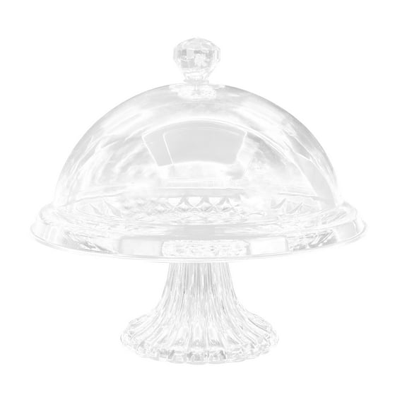SEWCHICS Acrylic Food Cover for , Transparent PC Dessert Holder for Weddings and Parties, Size 1 Set