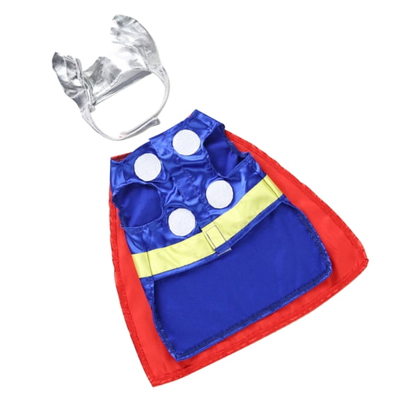 SEWCHICS Costume with Hat, XL Size Polyester Pet Outfit for Parties, Holidays, and Special Occasions