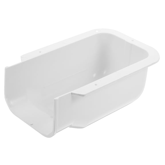 SEWCHICS White PVC Air Conditioning Hole Cover Decorative Duct Concealer for Air Conditioner Pipes 1 Set