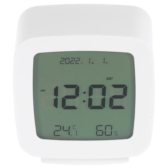 SEWCHICS Alarm Clock for Seniors Plastic Simple Design 1Pack