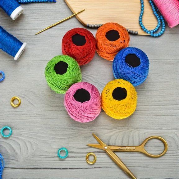 SEWCHICS Portable Embroidery Thread Set for Hand Quilting and Knitting Projects