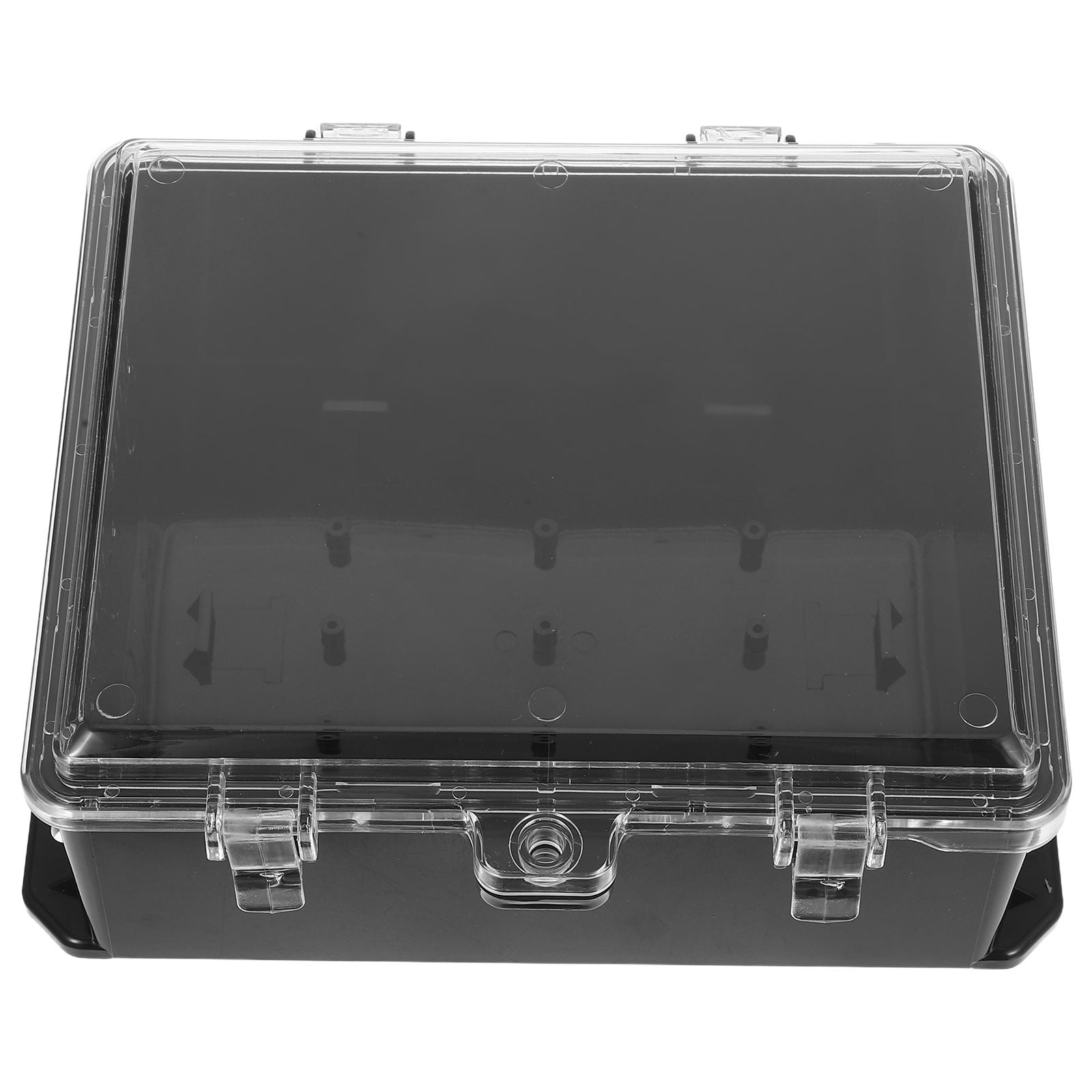 SEWCHICS Outdoor Electrical Junction Box Black UV Resistant Power Distribution Enclosure for Safe Wiring