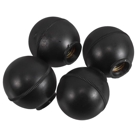 SEWCHICS Black PP Fitness Equipment Replacement Pull Pin Spring Pins Durable Knob for Gym Workouts 4pcs