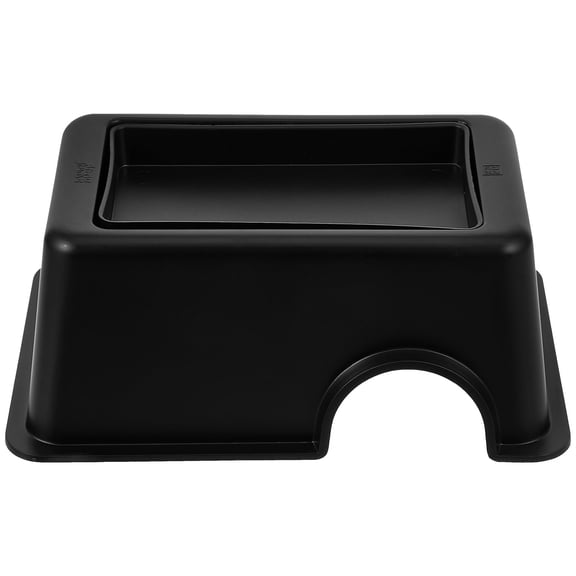 SEWCHICS Stylish Black Reptile Hideout for Aquarium and Terrarium with Multifunctional Use
