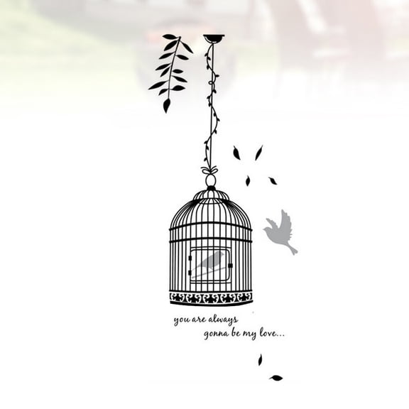 SEWCHICS Black Removable PVC Wall Decals for Home Decoration Easy Apply and Remove