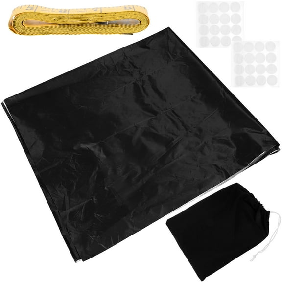 SEWCHICS Blackout Curtains Window Coverings, , Full Sunlight Block, Easy to Install, 1 Set for Home and Office