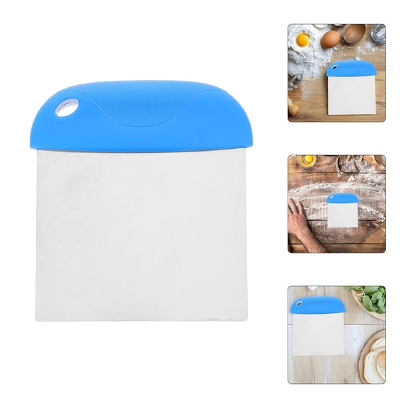 SEWCHICS Plastic Handle Dough Cutter for Baking, Cake, Pastry, and Kitchen Food Preparation Tool