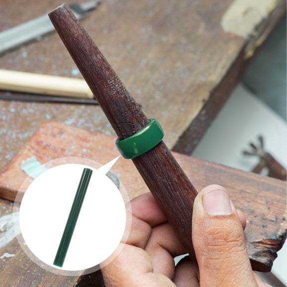 SEWCHICS Green Solid Casting Wax Tube for Precision Mold Carving Tools Crafting and Sculpting Supplies