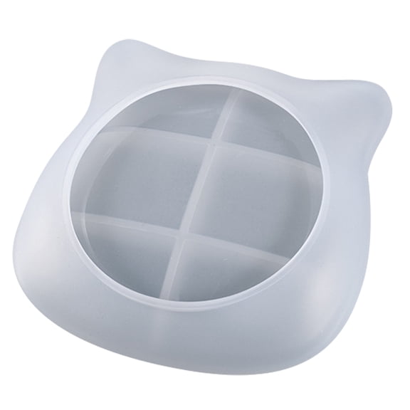 SEWCHICS White Cat Silicone Mold for Kitchen Baking Design Non-Stick Easy Release
