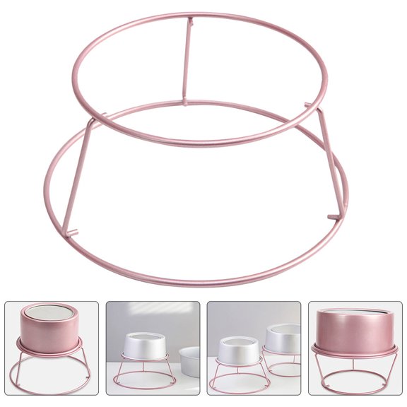 SEWCHICS Rose Cake Cooling Rack, Alloy Baking Tool, Stable Design, Easy to Clean, Perfect for Cakes and Pastries