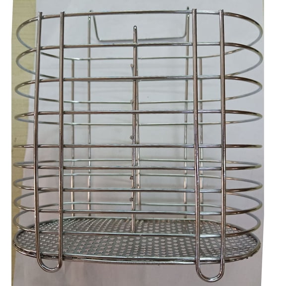 SEWCHICS Stainless Steel Chopsticks Storage Holder Hanging Design for Home Kitchen Use 1 Set