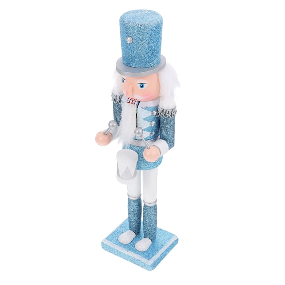 SEWCHICS Christmas Decoration Nutcracker Ornament Classic Design Wood 1Pack