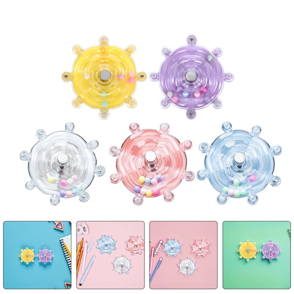 SEWCHICS Colorful Interactive Rotating Bird Toy for Pets, Plastic, Easy to Install, Assorted Bright Colors for Birds