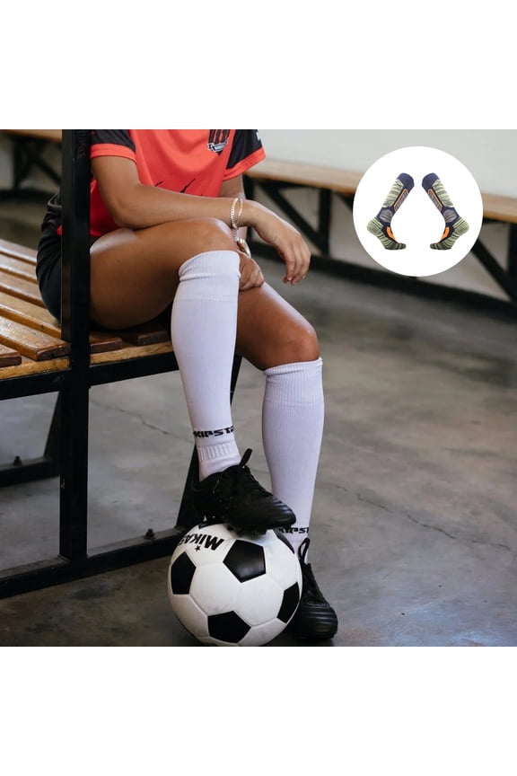 Cotton Ski Socks for Men and Women, Comfortable, , Breathable Outdoor Sports and Winter Skiing Stockings