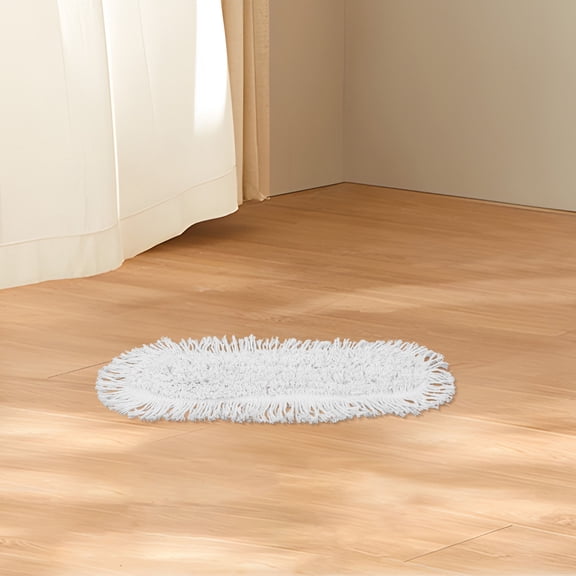 SEWCHICS Commercial Cotton Mop 60cm Wide for Multi-Purpose Cleaning Dust Mop Pads Reusable and