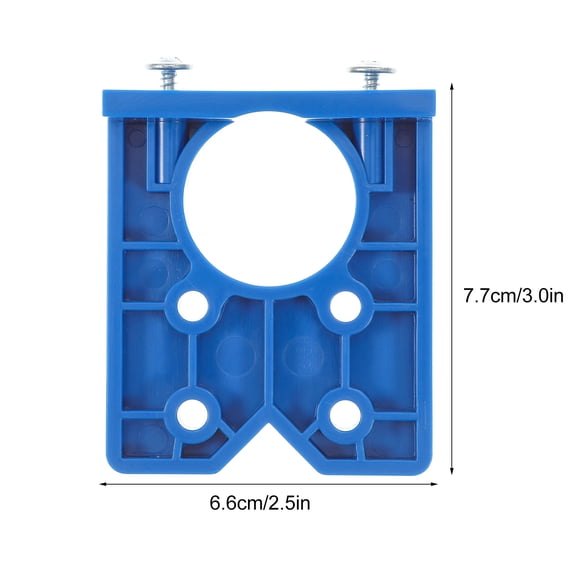 SEWCHICS Concealed Hinge for Cabinet Door Installation and Wood Joint Repair, Fixed Drilling Tool, 1 Piece