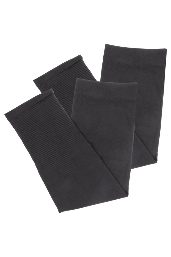 Breathable Black Arm Covers for Sun Protection Reusable and Sweat Absorbent