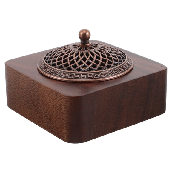 SEWCHICS Copper Burner For Aromatherapy Light Brown In Living Room 3Pcs