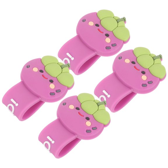 SEWCHICS Back to School 4Pcs Cable Ties Reusable PVC Cord Ties for Electronics Compact Cables