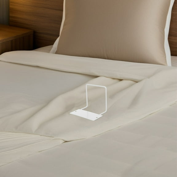 SEWCHICS White Mattress Stabilizer Bar Sliding Preventer for Home Bed Frame Support
