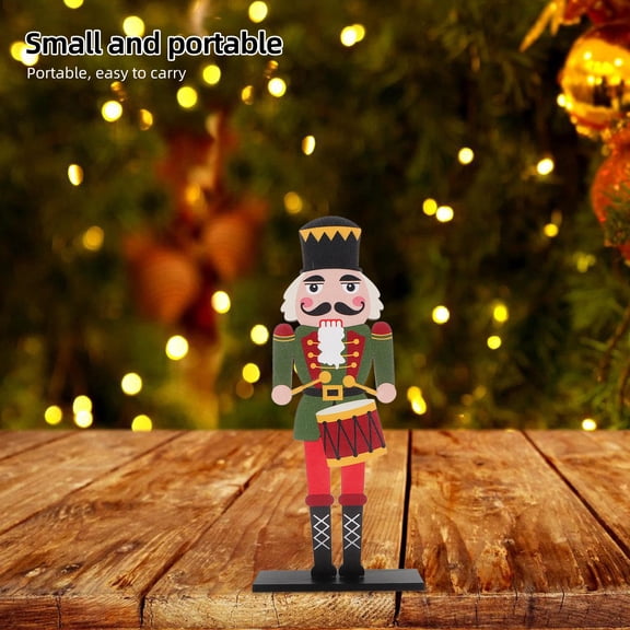 SEWCHICS Nutcracker Figures Festive Style Christmas Decorations 1Pack