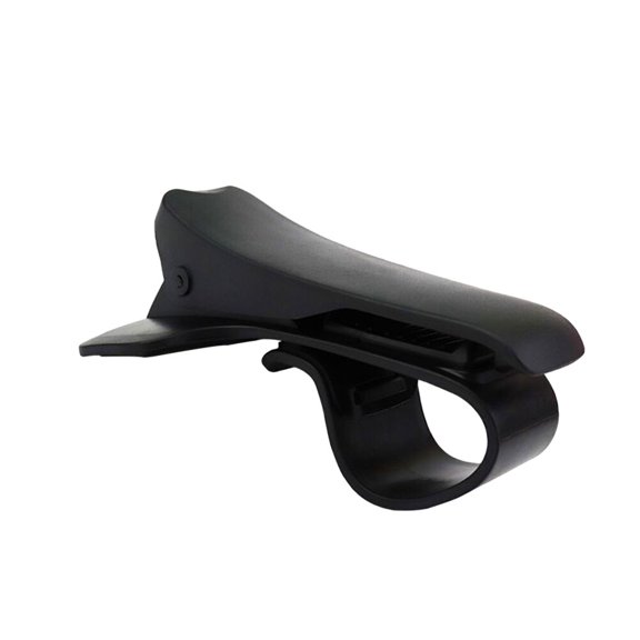 SEWCHICS Dash Mount Phone Holder Curved Base Stable Black Phone Holder for Cars 1Pack