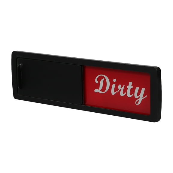 SEWCHICS Magnetic Dishwasher Clean Dirty Sign Acrylic Kitchen Gadget for Efficient Dishwashing Tracking