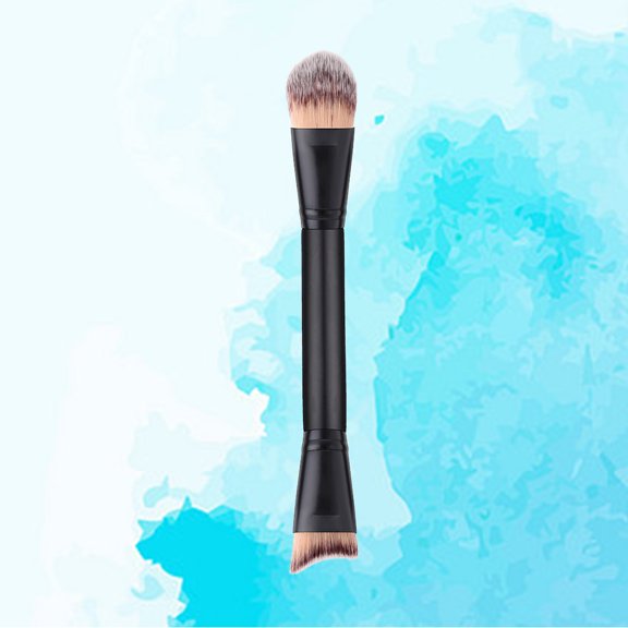 SEWCHICS Dual Ended Makeup Applicator, Rubber and Nylon Precision Blending Tool for Foundation Concealer Eyeshadow, T-01-353