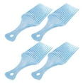 thumbnail image 1 of SEWCHICS Durable Blue Plastic Wide Tooth Hair Pick Comb for Effortless Curly Hair Styling and Detangling, 1 of 8