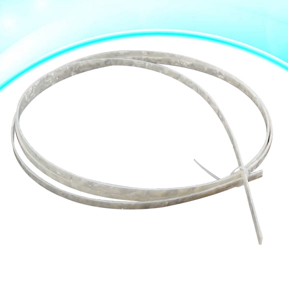 SEWCHICS White Celluloid Acoustic Guitar Binding Strips for Classical and Acoustic Guitar Body Edge