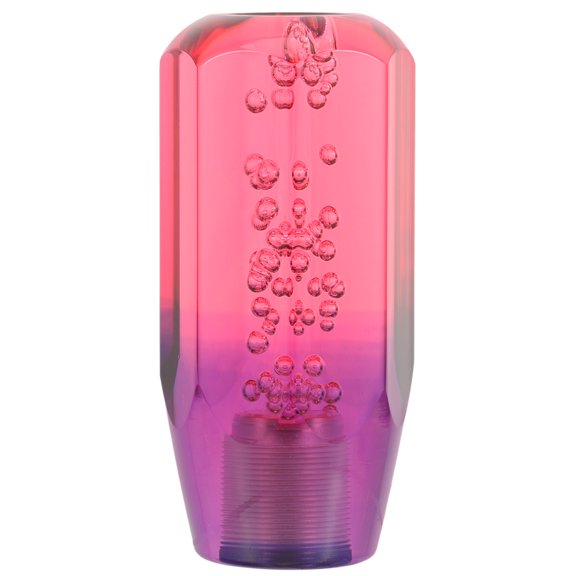 SEWCHICS Durable Acrylic Gear Shift Knob - Rosy, Suitable for Manual and Automatic Cars, Easy to Use
