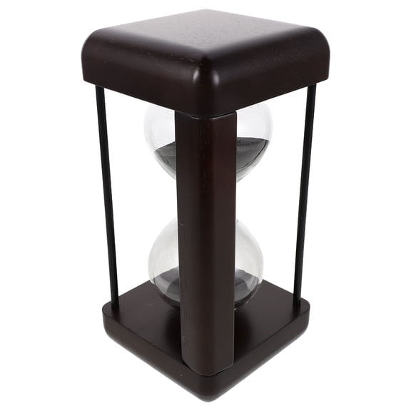 SEWCHICS Vintage Sand Timer with Solid Wood Frame, Decorative and Functional for Home, Office, and Restaurant Use