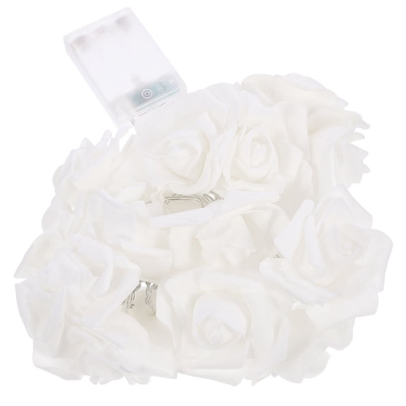 SEWCHICS LED Rose Flower String Lights for Energy Saving Romantic Home Decor and Ambiance Lighting