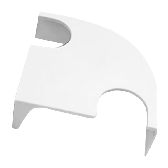 SEWCHICS Plastic Aquarium Cave Fish and Shrimp Hideout Shelter for Corner Installation Tank Decoration