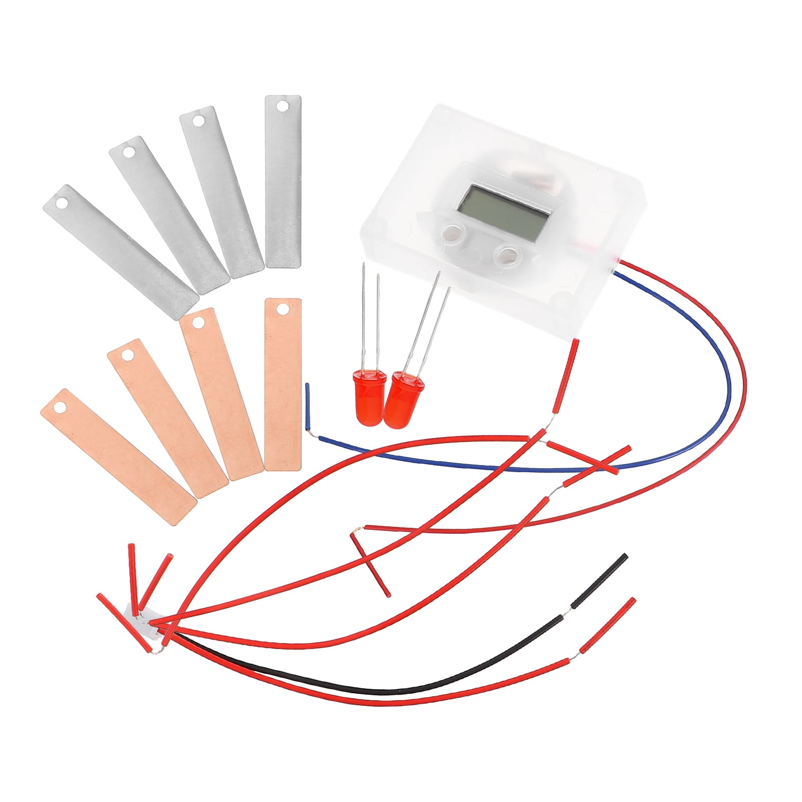 SEWCHICS DIY Fruit Battery Kit Metal Material Science Project for