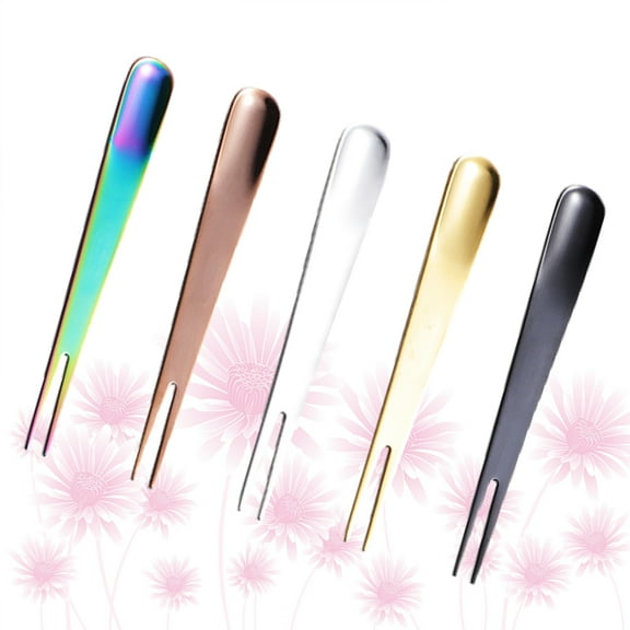 SEWCHICS Double-Ended Fruit Fork Stainless Steel Fruit Picking All Users Various Parties 5PCS