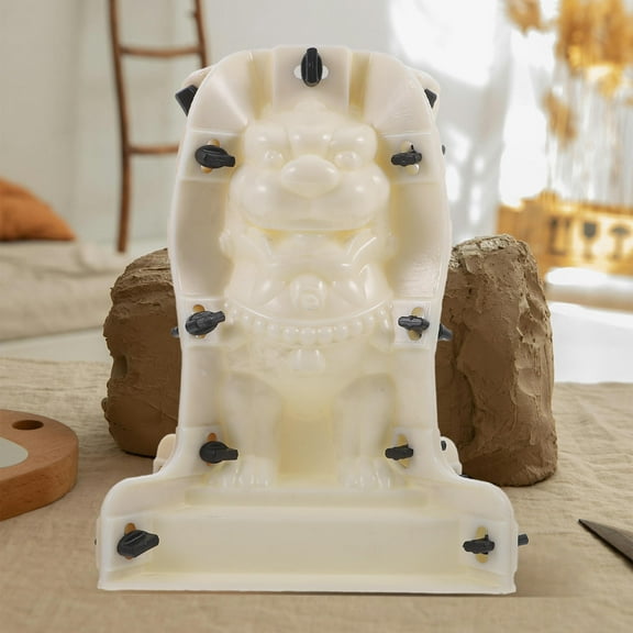 SEWCHICS Plastic Beige Roman Column Mold for Home Decor, Crafts, Display, and Artistic Projects